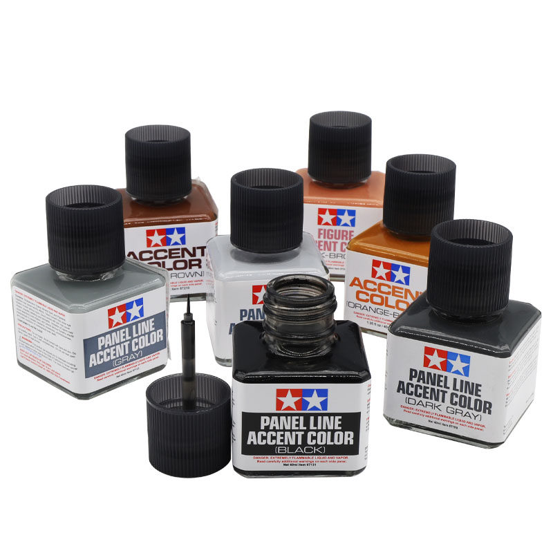Tamiya Model Paint Set - TAMIYA Panel Line Accent Color 40Ml