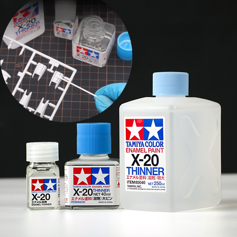 Tamiya Model Paint Set - 10/40/250Ml/Botol Model Pigmen Pengencer Sifat Manis