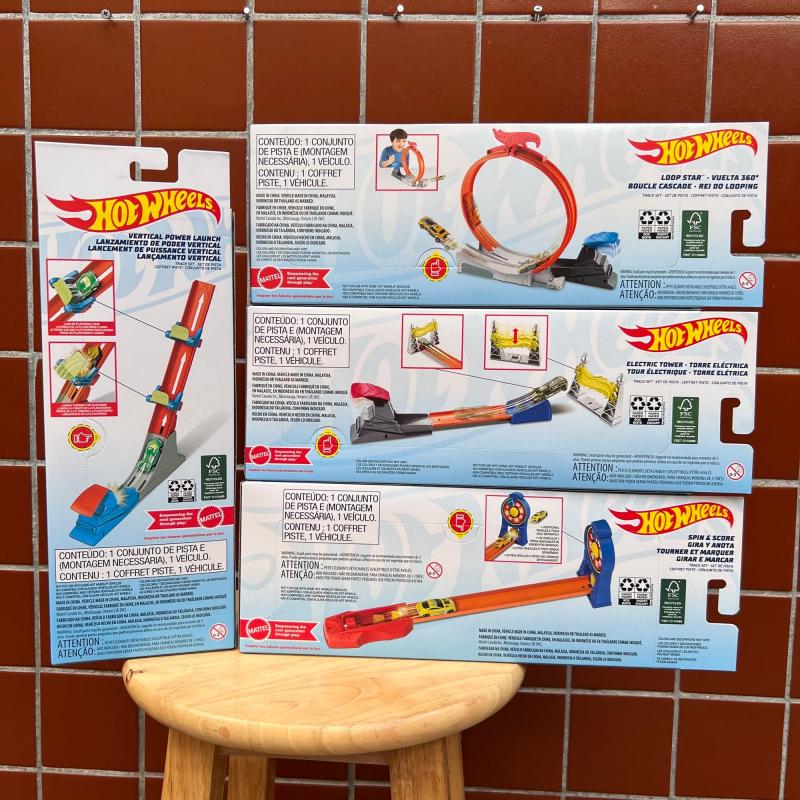 Hot Wheels FWM85 Set Trek Mobi - Hot Wheels Car Track Sets ulasan dan harga