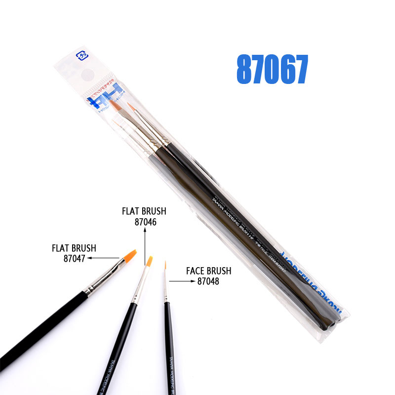 TAMIYA sikat pemodelan 87066/8 - Tamiya Model Paint Set ulasan dan harga