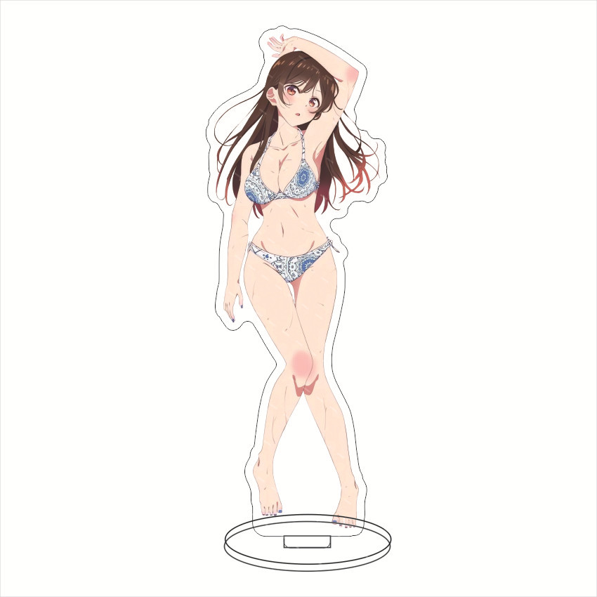 Figur Anime 16CM Rent A Girlfr - Figma Stand Set ulasan dan harga