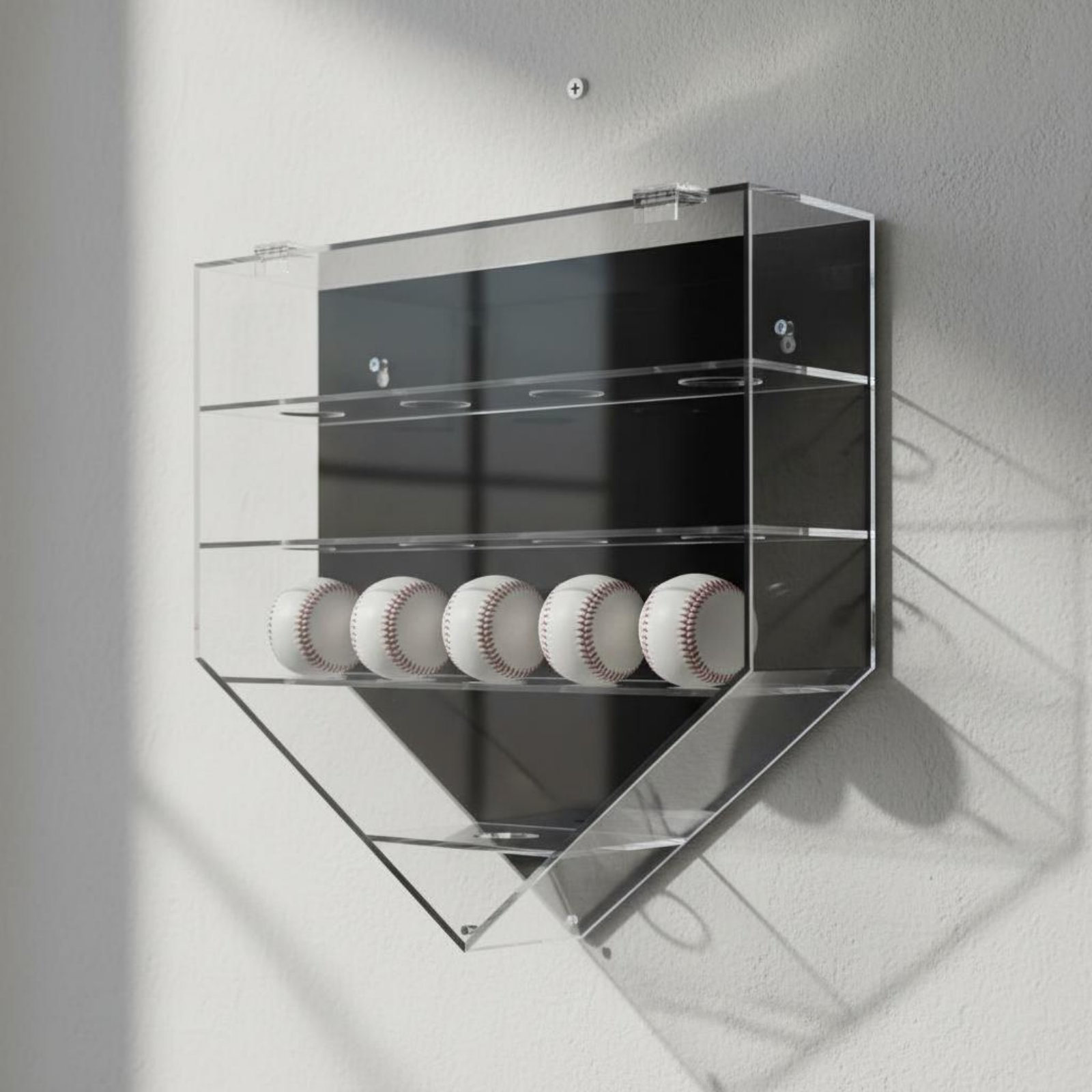 Kotak Pajangan Bola Bisbol Tra - Display Case Acrylic ulasan dan harga