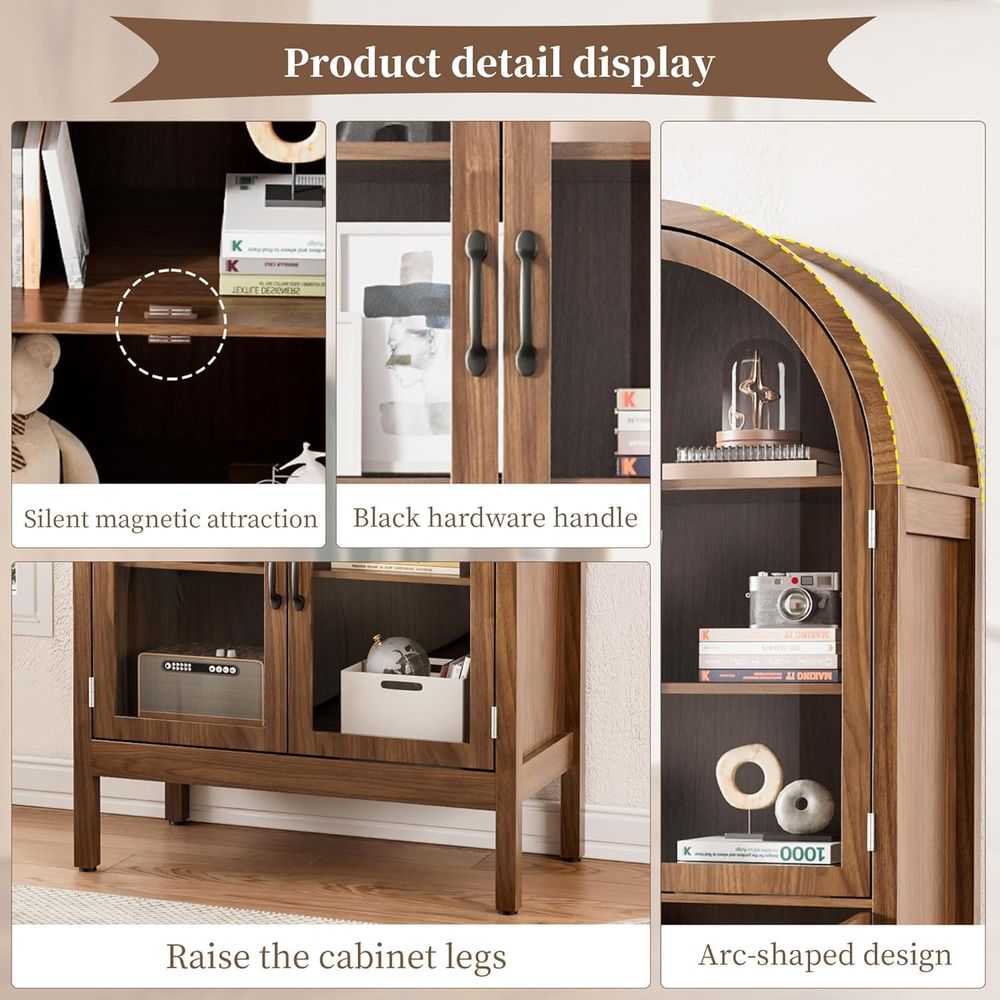 Lemari pajangan akrilik walnut - Display Case Acrylic ulasan dan harga