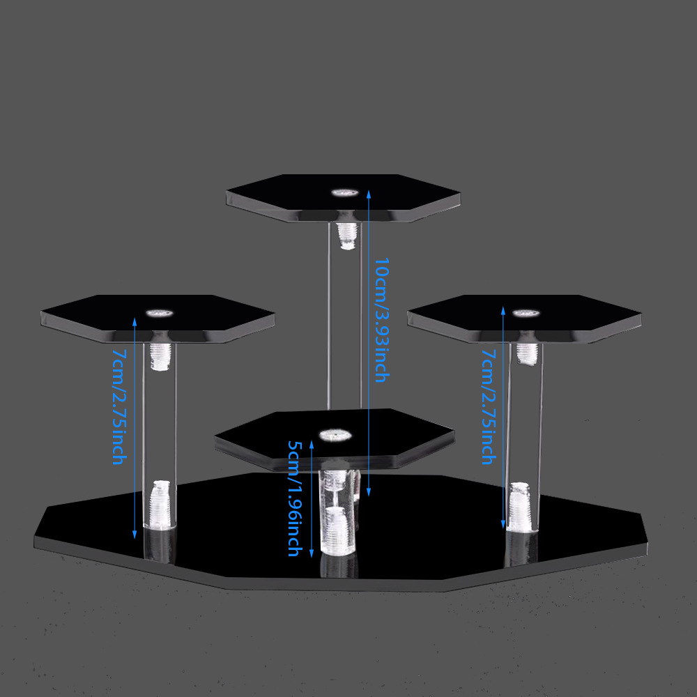 Stand Display Akrilik Berlapis - Pop Display Shelf ulasan dan harga