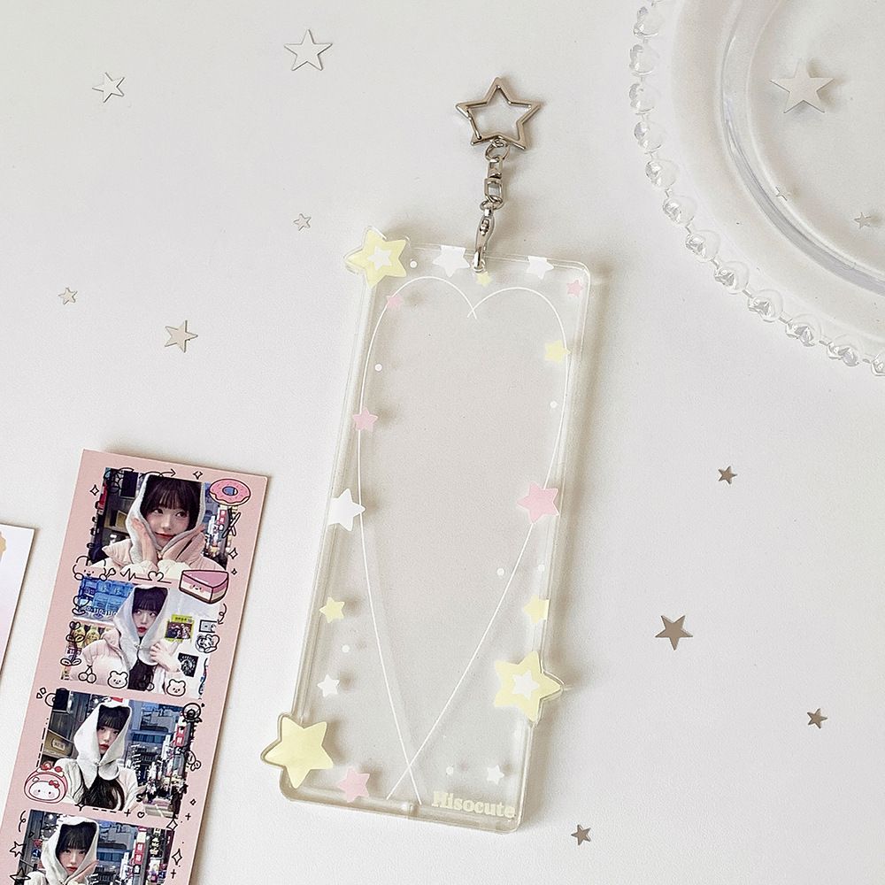 Ins Wind Star Life Set Kartu E - Display Case Acrylic ulasan dan harga