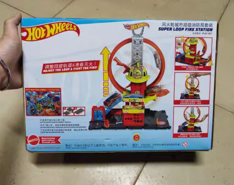 Hot Wheels HKX41 City Super Lo - Hot Wheels Car Track Sets ulasan dan harga