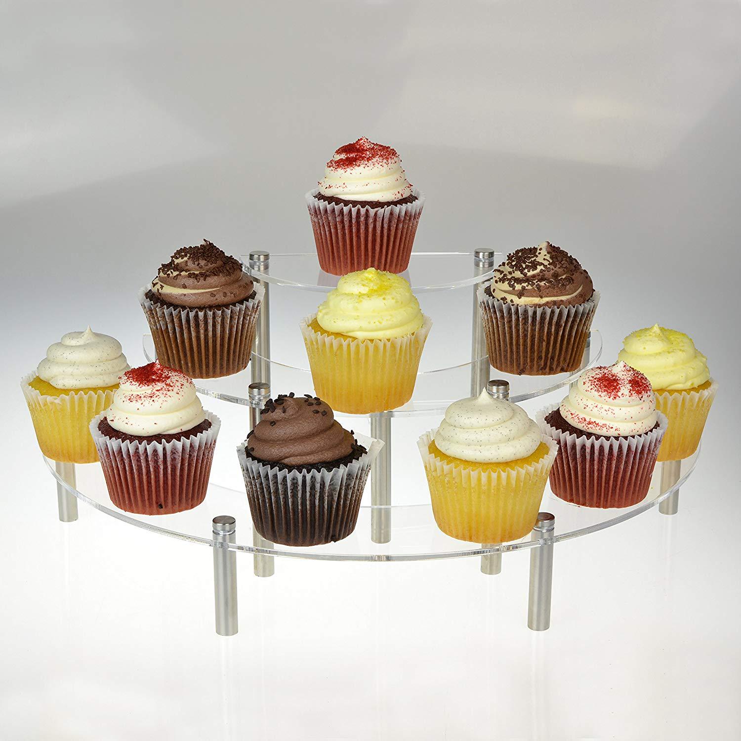 Stan Display Riser Stand Makan - Pop Display Shelf ulasan dan harga