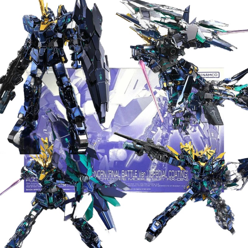 Bandai RX-0 Unicorn Banshee Ac - Bandai Model Gundam Rg ulasan dan harga