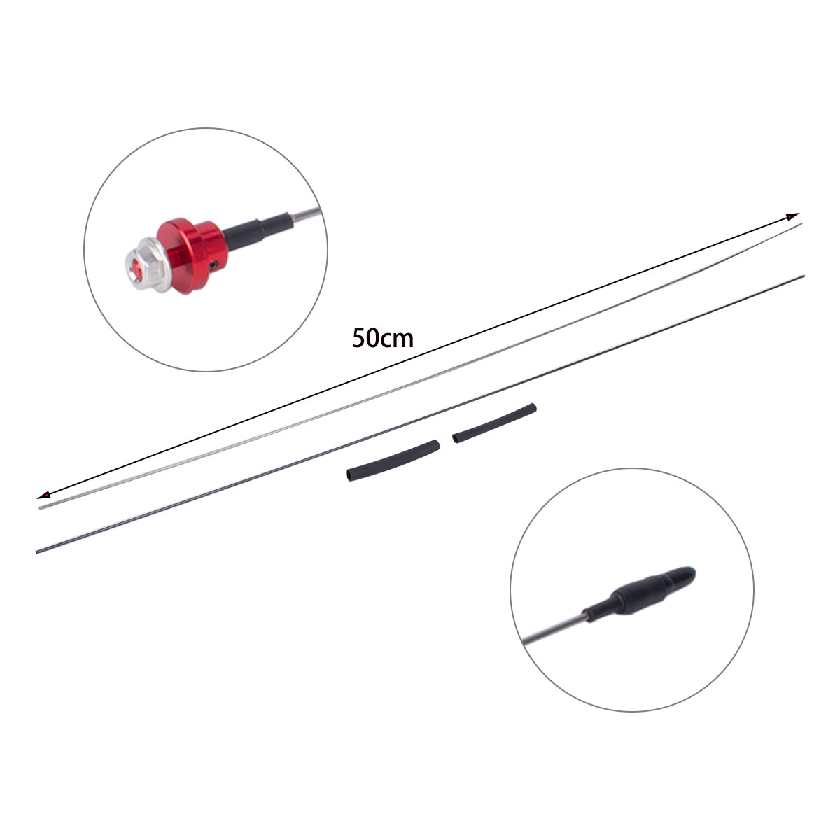 50cm antena simulasi logam dap - Tamiya Model Rc Car ulasan dan harga